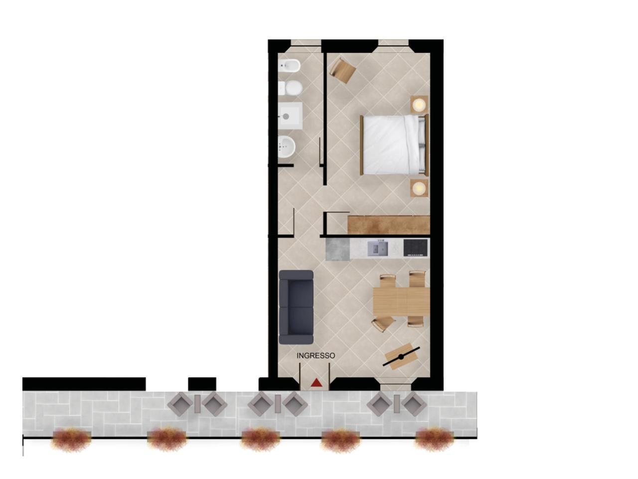 Appart hôtel Residenza Corte Casara 3*